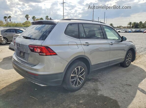 3VV1B7AX4MM086176 2021 VOLKSWAGEN TIGUAN Silver Հետևի աջ
