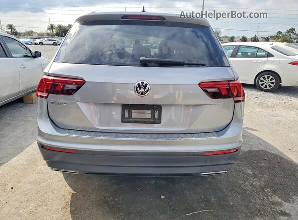 3VV1B7AX4MM086176 2021 VOLKSWAGEN TIGUAN Silver Հետևի տեսք