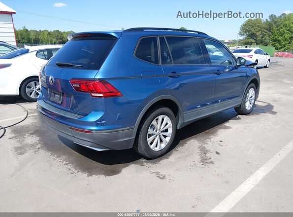 3VV1B7AX5KM151209 2019 VOLKSWAGEN TIGUAN Blue Trasero derecho