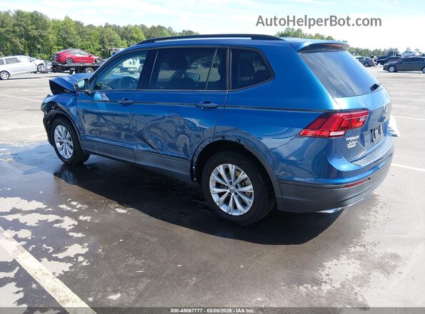 3VV1B7AX5KM151209 2019 VOLKSWAGEN TIGUAN Blue Trasero izquierdo