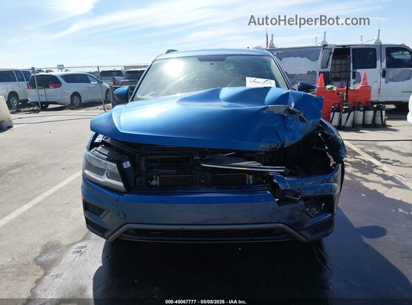 3VV1B7AX5KM151209 2019 VOLKSWAGEN TIGUAN Blue Vista del cuadro de instrumentos