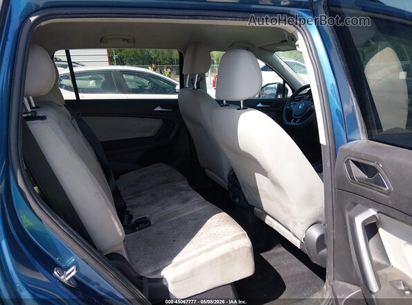 3VV1B7AX5KM151209 2019 VOLKSWAGEN TIGUAN Blue Vista de la etiqueta del VIN