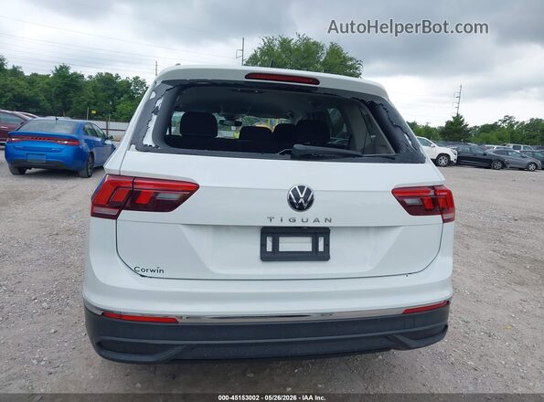 3VV1B7AX5NM010953 2022 VOLKSWAGEN TIGUAN Белый 