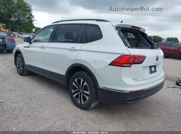 3VV1B7AX5NM010953 2022 VOLKSWAGEN TIGUAN Белый Задняя левая четверть