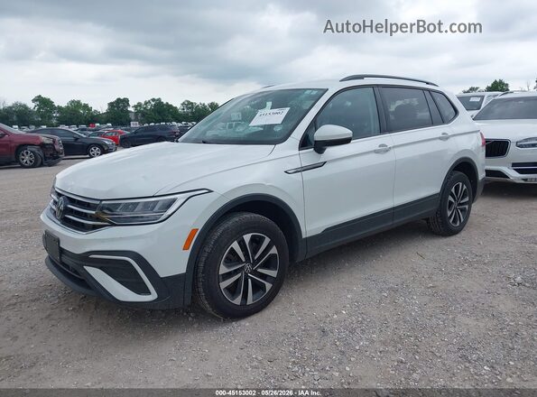 3VV1B7AX5NM010953 2022 VOLKSWAGEN TIGUAN Белый Передняя левая четверть