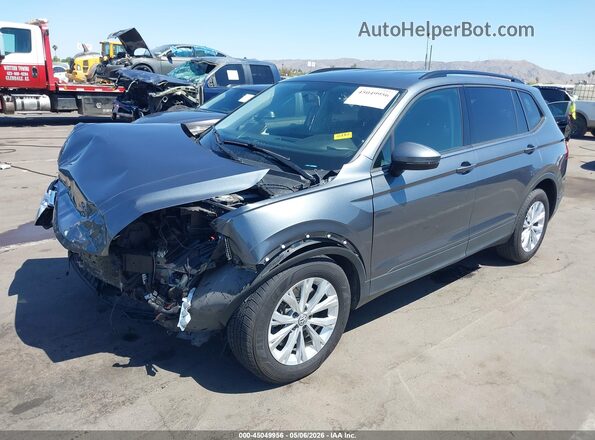 3VV1B7AX7JM091044 2018 VOLKSWAGEN TIGUAN Gray Przód lewy