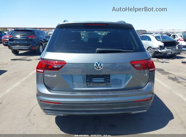 3VV1B7AX7JM091044 2018 VOLKSWAGEN TIGUAN Gray 