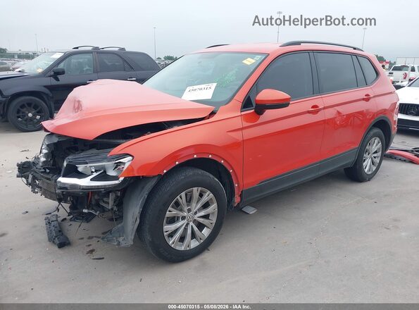 3VV1B7AX7KM018029 2019 VOLKSWAGEN TIGUAN Оранжевый 