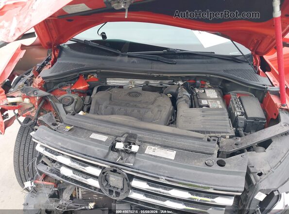 3VV1B7AX7KM018029 2019 VOLKSWAGEN TIGUAN Оранжевый 