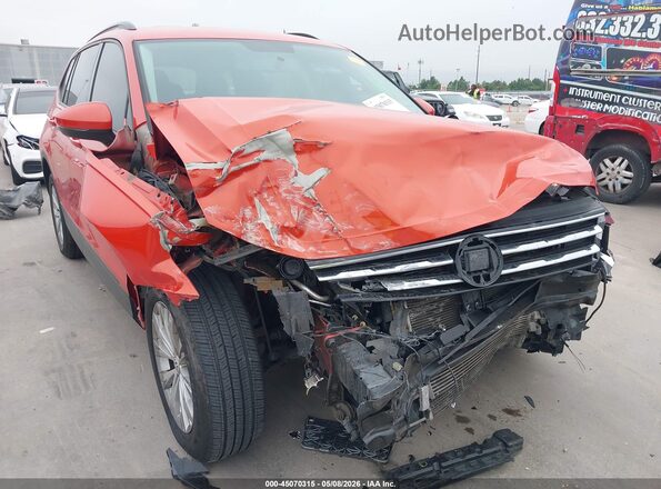 3VV1B7AX7KM018029 2019 VOLKSWAGEN TIGUAN Оранжевый 