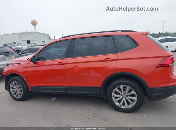 3VV1B7AX7KM018029 2019 VOLKSWAGEN TIGUAN Оранжевый 