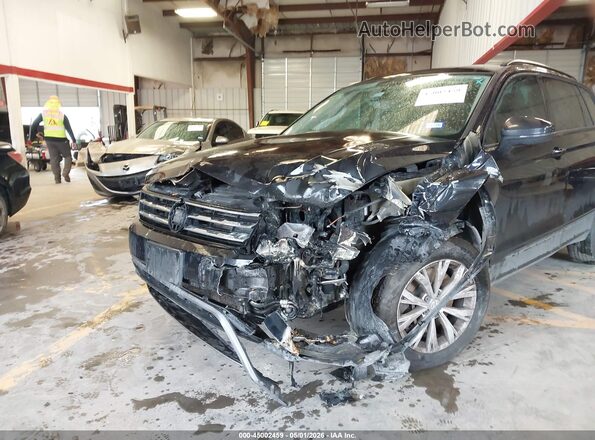 3VV1B7AX7KM081745 2019 VOLKSWAGEN TIGUAN Black Widok z przodu