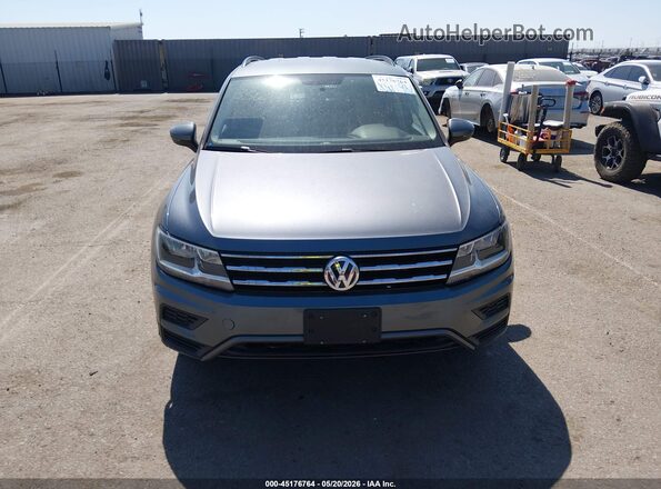 3VV1B7AX7KM158470 2019 VOLKSWAGEN TIGUAN Gray 