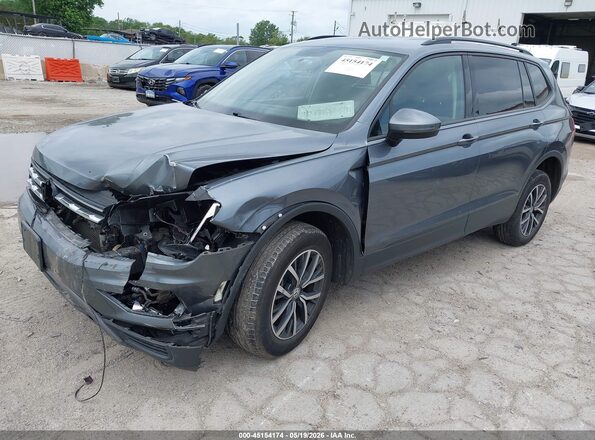 3VV1B7AX7MM040051 2021 VOLKSWAGEN TIGUAN Gray Front left