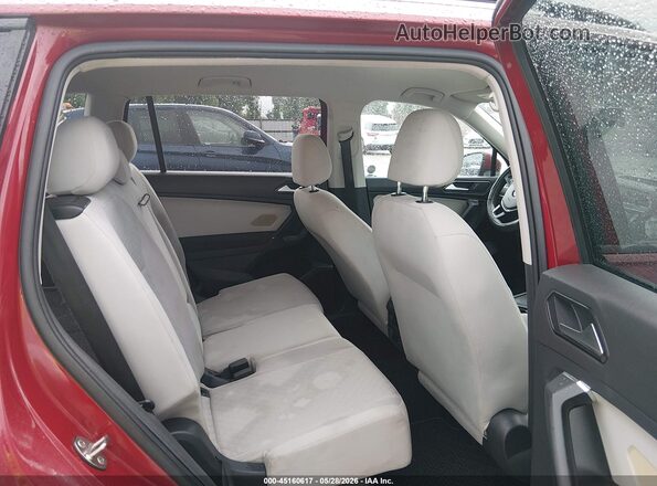3VV1B7AX8JM022461 2018 VOLKSWAGEN TIGUAN Темно-бордовый Вид наклейки с VIN-кодом
