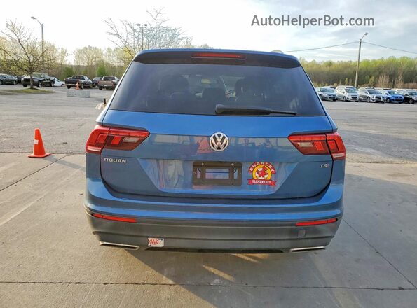 3VV1B7AX8JM120535 2018 VOLKSWAGEN TIGUAN Blue 