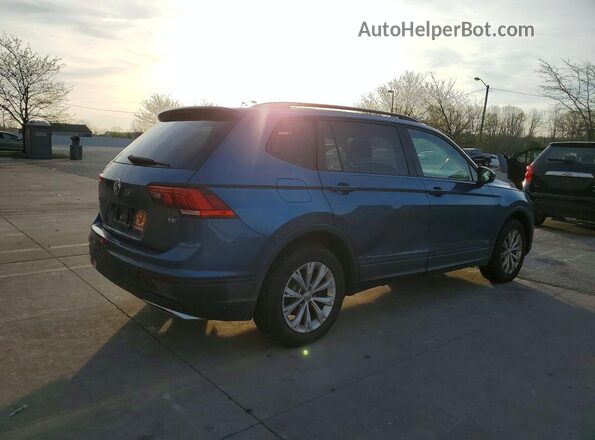 3VV1B7AX8JM120535 2018 VOLKSWAGEN TIGUAN Blue 