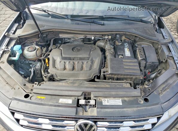 3VV1B7AX8LM036508 2020 VOLKSWAGEN TIGUAN Gray ძრავის განყოფილების ხედი
