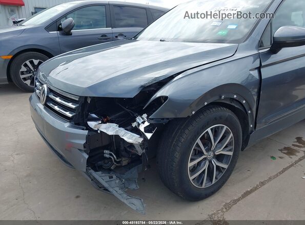 3VV1B7AX8MM108454 2021 VOLKSWAGEN TIGUAN Gray Widok z przodu
