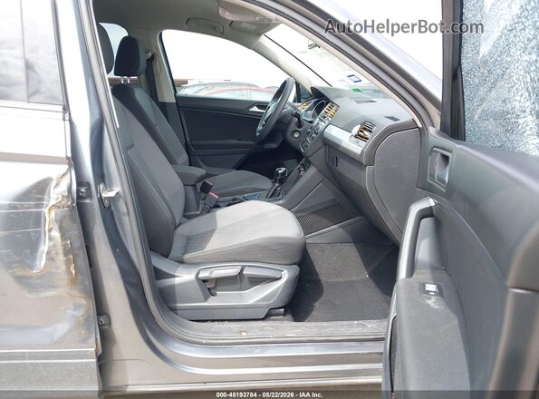 3VV1B7AX8MM108454 2021 VOLKSWAGEN TIGUAN Gray Widok wnętrza z przodu
