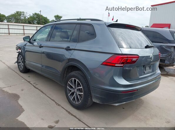 3VV1B7AX8MM108454 2021 VOLKSWAGEN TIGUAN Gray Tył lewy