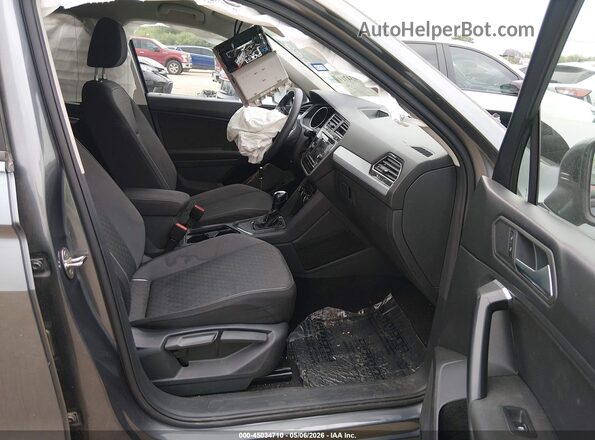 3VV1B7AX9MM037345 2021 VOLKSWAGEN TIGUAN Gray Սալոնի դիմացի տեսք