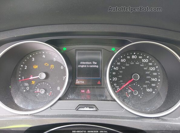 3VV1B7AX9MM037345 2021 VOLKSWAGEN TIGUAN Gray Հետևի նստատեղերի տեսք