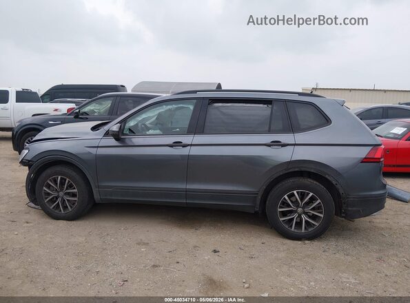 3VV1B7AX9MM037345 2021 VOLKSWAGEN TIGUAN Gray 