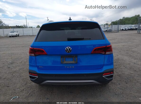 3VV1X7B22NM005570 2022 VOLKSWAGEN TAOS Синий 