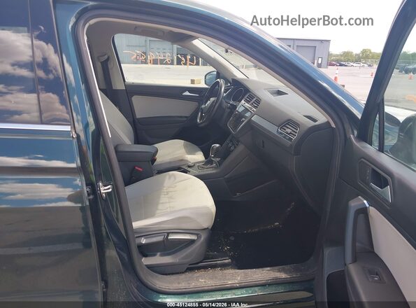 3VV2B7AX0KM097533 2019 VOLKSWAGEN TIGUAN Green წინა სალონის ხედი