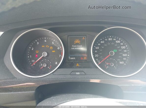 3VV2B7AX0KM097533 2019 VOLKSWAGEN TIGUAN Green უკანა სავარძლების ხედი