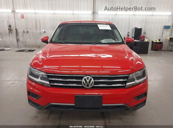 3VV2B7AX0KM141224 2019 VOLKSWAGEN TIGUAN Orange Widok wnętrza z tyłu