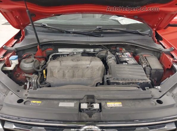 3VV2B7AX0KM141224 2019 VOLKSWAGEN TIGUAN Orange Widok z tyłu