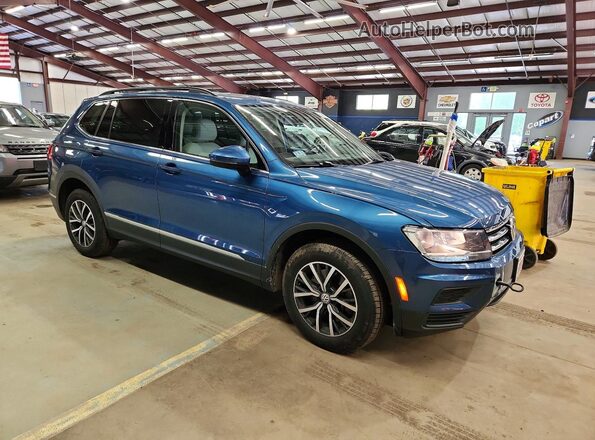 3VV2B7AX0LM046034 2020 VOLKSWAGEN TIGUAN Blue 