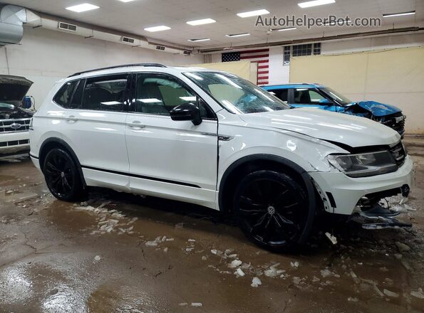 3VV2B7AX0LM135666 2020 VOLKSWAGEN TIGUAN White Передня права чверть