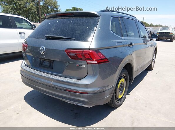 3VV2B7AX1KM027720 2019 VOLKSWAGEN TIGUAN Gray Trasero derecho