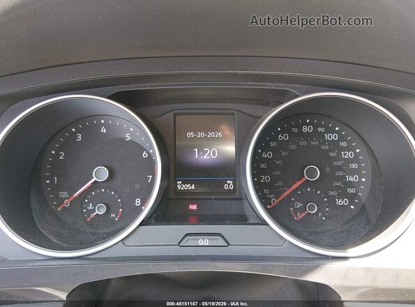 3VV2B7AX1KM027720 2019 VOLKSWAGEN TIGUAN Gray Vista de los asientos traseros