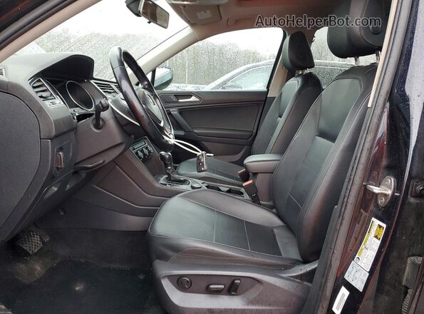 3VV2B7AX1KM063908 2019 VOLKSWAGEN TIGUAN Black Vista interior delantera