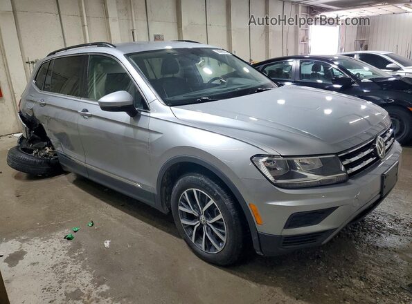 3VV2B7AX1LM043207 2020 VOLKSWAGEN TIGUAN Silver Передня права чверть