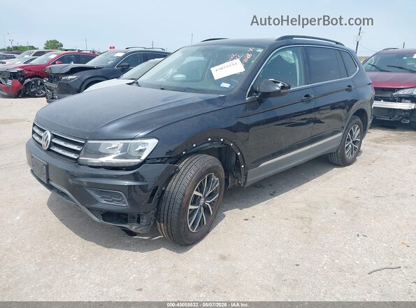 3VV2B7AX1LM073338 2020 VOLKSWAGEN TIGUAN Black Передня ліва чверть