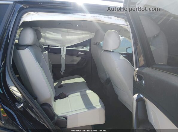 3VV2B7AX1MM135242 2021 VOLKSWAGEN TIGUAN Black Widok naklejki z numerem VIN