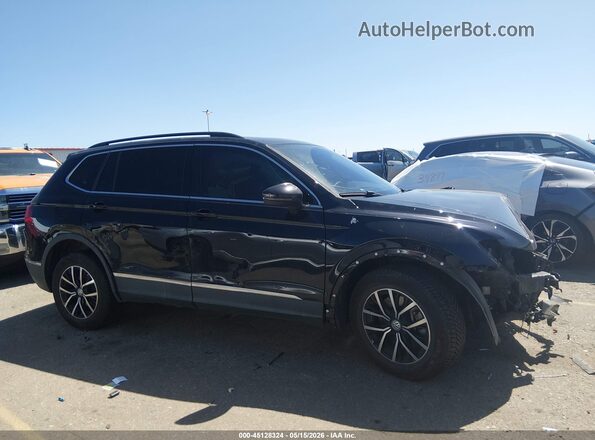 3VV2B7AX1MM135242 2021 VOLKSWAGEN TIGUAN Black Widok wnętrza 360 stopni