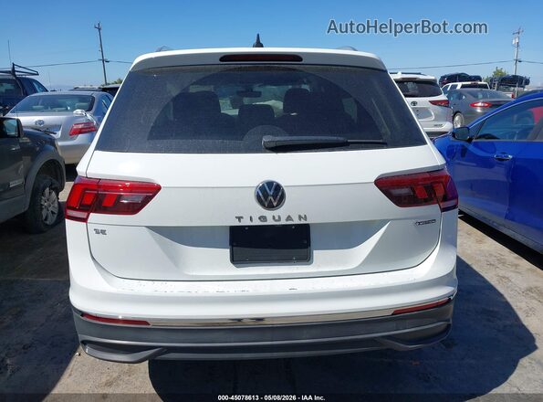 3VV2B7AX1NM089655 2022 VOLKSWAGEN TIGUAN White 