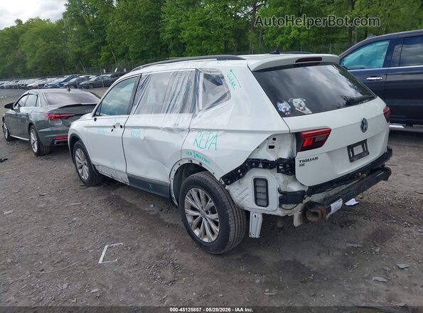 3VV2B7AX2JM053306 2018 VOLKSWAGEN TIGUAN White Rear left
