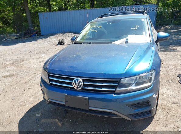 3VV2B7AX2JM099167 2018 VOLKSWAGEN TIGUAN Blue 