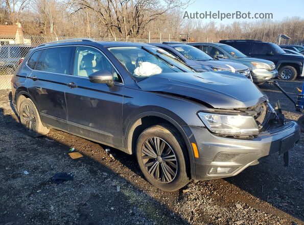 3VV2B7AX2JM157875 2018 VOLKSWAGEN TIGUAN Серый Передняя правая четверть