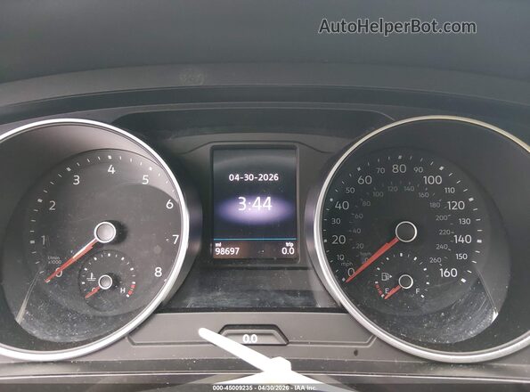 3VV2B7AX2KM151916 2019 VOLKSWAGEN TIGUAN Black უკანა სავარძლების ხედი