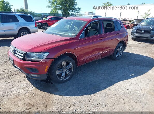 3VV2B7AX2LM015612 2020 VOLKSWAGEN TIGUAN Красный Передняя левая четверть