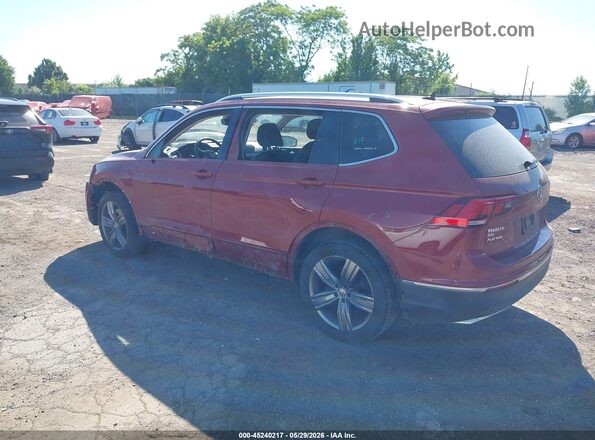 3VV2B7AX2LM015612 2020 VOLKSWAGEN TIGUAN Красный Задняя левая четверть