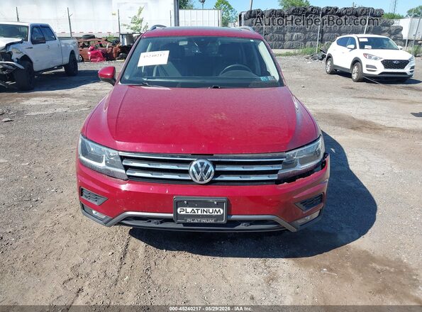 3VV2B7AX2LM015612 2020 VOLKSWAGEN TIGUAN Красный Вид щитка приборов